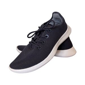 Allbirds Men's Tree Runners in Midnight Navy & White Size 12